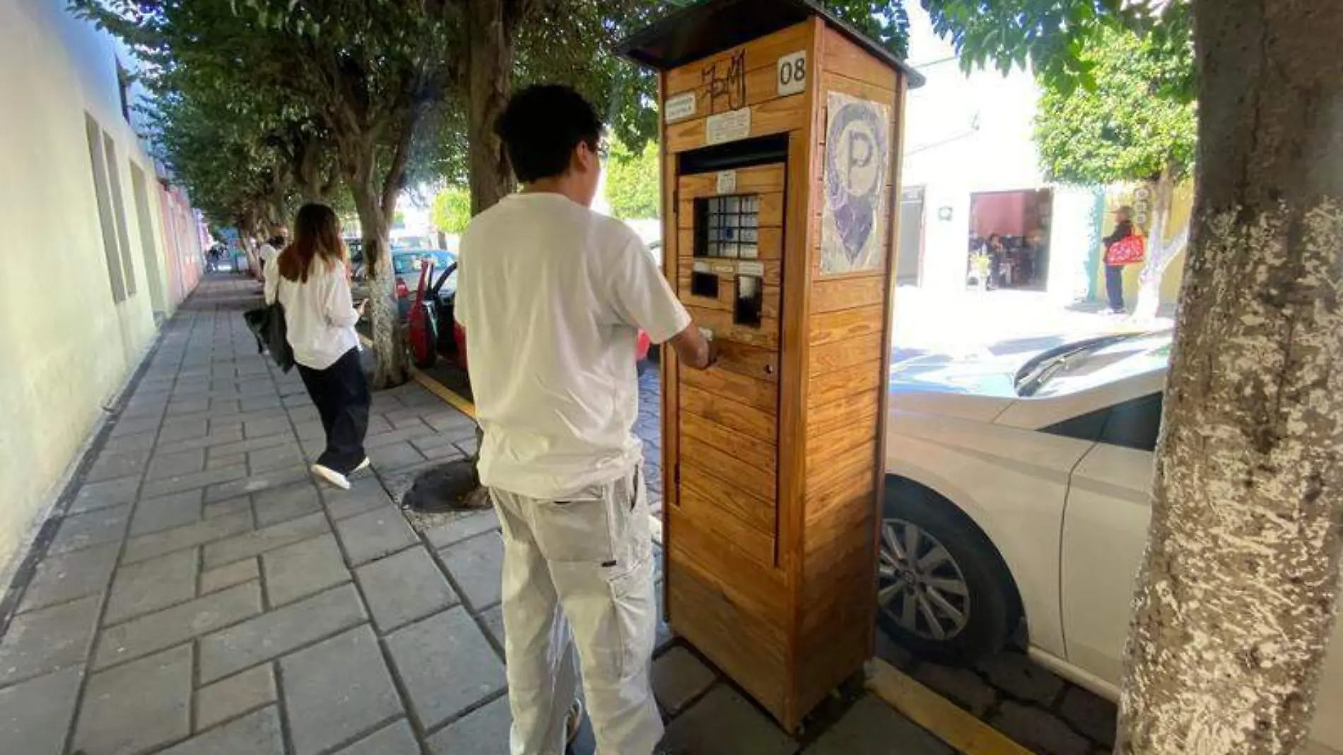 Usuarios usan los parquímetros de la capital tlaxcalteca de manera regular  Mizpah Zamora